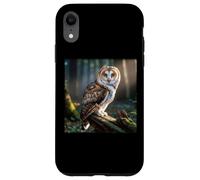 Cat Owl Funny Cursed Internet Trendy Meme Case for iPhone XR
