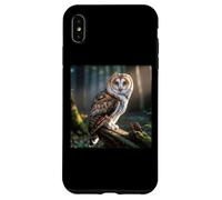 Cat Owl Funny Cursed Internet Trendy Meme Case for iPhone XS Max