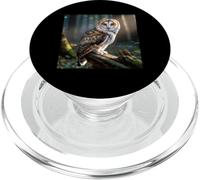 Cat Owl Funny Cursed Internet Trendy Meme PopSockets PopGrip for MagSafe
