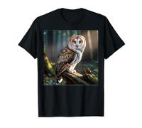 Cat Owl Funny Cursed Internet Trendy Meme T-Shirt