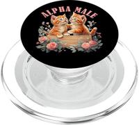 Cat Owner Alpha Cute Kitten Meme Male Men or Women PopSockets PopGrip for MagSafe