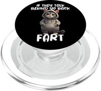 Cat Owner Saying If They Talk About Your Back Fart Meme PopSockets PopGrip for MagSafe