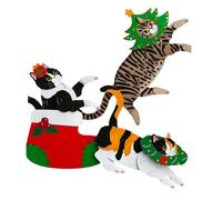 Cat Paper Doll - Posable Jointed Cat with 14 Movable Joints, DIY Posable Paper Pet Craft Kit, Fun Craft Activity, DIY Crafts Kit for Kids, Adults, Cats Lover (CA)