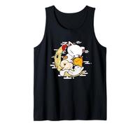 Cat Party Dancing Hearts Cute Kitties Pet Lover Graphic Tank Top