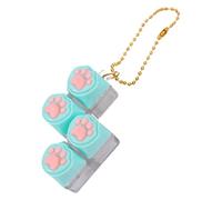 Cat Paw Clicker, Mechanical Fidget Toy, Sensory Button Gadget, Stress Relief Keyboard Toy, Portable Focus Tool for Classroom School Work Home Car Airplane Travel Outdoor Party Use