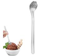 Cat Paw Coffee Spoon,Cat Claw Long Handle Coffee Spoons - Multifunctional Mixing Spoons, Portable Teaspoon for Party, Travel, Picnic