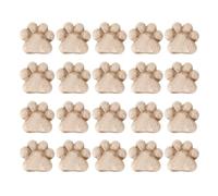 Cat Paw Decorative Stones - Mini Resin Pebbles for Garden Styling | Cute Shape Design with Smooth Finish, Lightweight Accent Pieces for Lawn Path Yard Terrarium Vase Craft Decoration