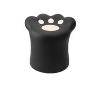Cat Paw Design Plastic Ottoman Stool, Compact Accent Chair for Sofa Side Organisation or Dressing Table Seating, 38cm x 34cm x 30cm