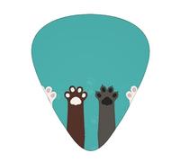 Cat Paw Guitar Paddle 12 Pack Guitar Pickup Suitable For Playing Acoustic Guitars, Electric Guitars, Etc.
