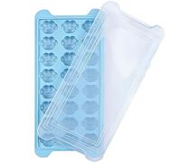 Cat Paw Ice Cube Tray 1 Pack, Silicone Freezer Mold with No-Spill Removable, Ice Cube Maker for Freezer,Whiskey, Cocktails & Wine (Blue)
