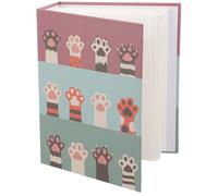 Cat Paw Nail Sticker Book Cardboard Album for Nail Art Decals | DIY Collection Storage, Protects Sheets and Keeps Designs Tidy for Organised Browsing