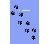 Cat Paw Notebook: Lined Notebook, Drawing Pages, Matte Cover, 6x9 Inches, 110 Pages, Cute Cat Notebook, Animal Lover Gift, Aesthetic Journal, School Notebook