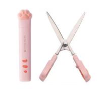 Cat Paw Scissors Mini Portable Cute Stationery Scissor Stainless Steel Multifunctional Office Novelty Folding Art Scissors Nice Design