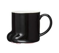 Cat Paw Shaped Ceramic Mug "Nikukyu Series" Mug Black Cat 250ml Japan Import SAN2235-1