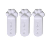 Cat Paw Shaped Moisture Absorber 3 Sticks Diatomaceous Earth for Animal Food Indoor Bedroom Kitchen Living Room