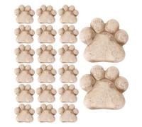 Cat Paw Shaped Resin | Eye-Catching Garden Decor | 2x1.9cm | Decorative Stones | Miniature Landscaping Stones | Adaptable Lawn Stone | for Lawn Path Yard Backyard Vases