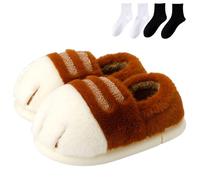 Cat Paw Slippers for Women, Women's Cute Cat Paw Cozy Shoes, Animal Claw Design Slippers