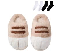 Cat Paw Slippers for Women, Women's Cute Cat Paw Cozy Shoes, Animal Claw Design Slippers