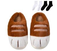 Cat Paw Slippers for Women, Women's Cute Cat Paw Cozy Shoes, Animal Claw Design Slippers
