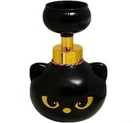 Cat Paw Soap Dispenser, Black Kitty Foaming Pump Bottle with Black Cat Paw Print Press, Creates Paw-Shaped Foam for Bathroom Kitchen(1)