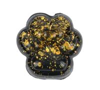 Cat Paw Squeeze Toy, Glitter Jelly Kitty Cute Cat Paw Squishy Kawaii Soft Fufu Squeeze Fidget Stress Sensory Novelty Toys Big for Kids Adults School Office (Purple Starry Sky)