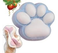 Cat Paw Squishy, 5 Inch Giant Cat Paw Squishy Jumbo, Giant Handmade Super soft Cat Paw, Silicone Squeeze Toys for People of all ages (One Size,Blue)