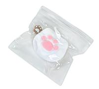 Cat Paw Stress Toy - Mini Silicone Squishy, Calming Sensory Design, Tension Release Aid, Portable Comfort Item, Choice | Soothing Play Encouraging Focus During Study Work Commutes