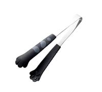 Cat Paw Tongs | Silicone Cooking Tongs | Stainless Steel Tongs, Silicone Tip Tong, Silicone Cooking Utensils, Cats Paws Tong, Silicone Cooking Tong, Non-Slip Grip, Cat Paw Kitchen, Stainless BBQ Tong