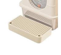 Cat Pedal Step Stool With Filter Function,Adjustable Ramp Litter Box Steps,Double Layer With Filter Function,Elevated Box Ramp For Small & Elderly Cats,Easy Clean 12.6x6.3x1.57 Inches