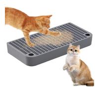 Cat Pedal Step Stool With Filter Function,Adjustable Ramp Litter Box Steps,Double Layer With Filter Function,Elevated Box Ramp For Small & Elderly Cats,Easy Clean 12.6x6.3x1.57 Inches