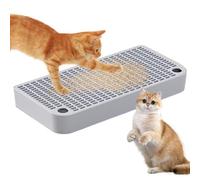 Cat Pedal Step Stool With Filter Function,Adjustable Ramp Litter Box Steps,Double Layer With Filter Function,Elevated Box Ramp For Small & Elderly Cats,Easy Clean 12.6x6.3x1.57 Inches