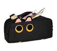 Cat Pen Bag - 3.74 Inches Zipper Case, Mini Storage, Cute Organizer with Design | Pencil Pouch Cosmetic for School College Supporting Easy Access Promoting Tidy Desk Setup Encouraging Practical