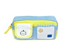 Cat Pencil Case, Cute Stationery Organiser with Compartments for Office | Cute Kitten Pattern, Large Capacity Pouch, Multi-Compartment Storage, Magic Stickers Pocket, Portable Lightweight