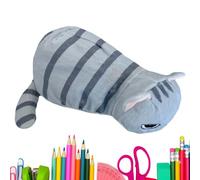Cat Pencil Case Soft Cute Plush Organizer Box