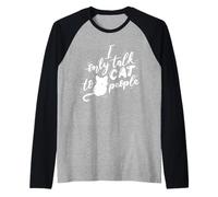 Cat People Hand Funny Unisex Design For Men Women Kids Tee Raglan Baseball Tee