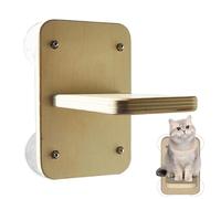 Cat Perch Window, Wooden Window Leaf for Photography Kitten | Strong Suction Cup Cat Shelf Space Saving Window Mounting Cat Leaf for Indoor Cat This applies to Cats Who Are on the Window