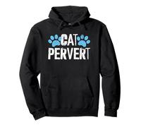 Cat Pervert Angry Neighbor Funny Viral Video Meme Pullover Hoodie