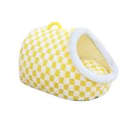 Cat Pet Bed Cave Washable Anti-Slip Bottom Enclosed Cavern House