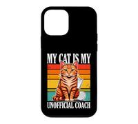 Cat Pickleball My Cat Is My Unofficial Coach Case for iPhone 12 mini