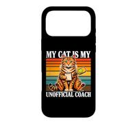 Cat Pickleball My Cat Is My Unofficial Coach Case for iPhone 17 Pro Max
