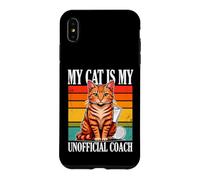 Cat Pickleball My Cat Is My Unofficial Coach Case for iPhone XS Max