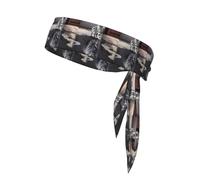 Cat Pictures Big Tiger Printing 1 Pieces Headband Hair Band Unisex Dry Head Tie Sport Band For Basketball Running Tennis