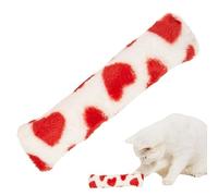 Cat Pillow Board, Cat Toy Pillow - Love Style Cat Chew Toys | Challenging Play, Kitten Enrichment Game, Embossed Pillow with Rattle Paper for All