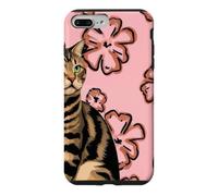 Cat Pink Back Looking to the Side Case for iPhone 7 Plus/8 Plus