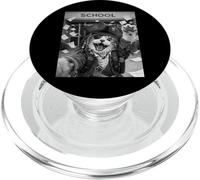 Cat Pirate Last Day Of School Summer Break Funny Selfie PopSockets PopGrip for MagSafe