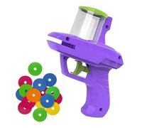 Cat Pitcher Foam Slider Zipper Slider Pitcher Cat Proportional Colorful Flying Propeller Interactive Outdoor In The Backyard (A, One Size)