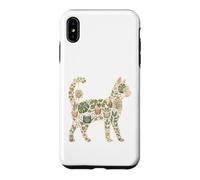 Cat Plant Lover Houseplant Mom Gardener Cat Mom Case for iPhone XS Max