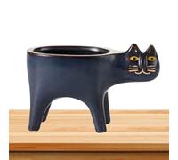 Cat Planter Animal Succulent Pots, Funny Ceramics Cat Flower Pot, Animal Succulent Pots, Kitten Plant Container for Indoor Home Decor, Desk Or Kitchen Windowsill, Perfect Cat Lover Plant Gift