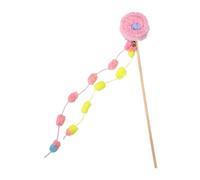 Cat Play Cane - Anti Boredom Toy for Kitten with Bell for Enrichment Reducing Interactive Boredom for Indoor and Outdoor Use for Cat Home Bedroom Living Room