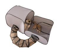 Cat Play Pen - Portable Tunnel for Pets Outdoor Cat Playhouse - Engineered Folding Pet Tent with Integral Cat Pass Compatibility, This Design Includes In